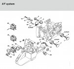 Stihl 046 Gasoline Chainsaw Spare Parts